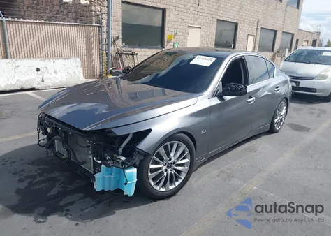 2018 Infiniti Q50 3.0T Luxe из США, поврежденный, VIN JN1EV7AP3JM590526